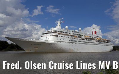Fred. Olsen Cruise Lines MV Boudicca Kiel Canal transit 14. August 2014