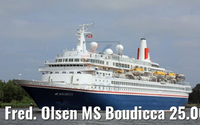 Fred. Olsen MS Boudicca 25.06.2018