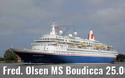 Fred. Olsen MS Boudicca 25.06.2018