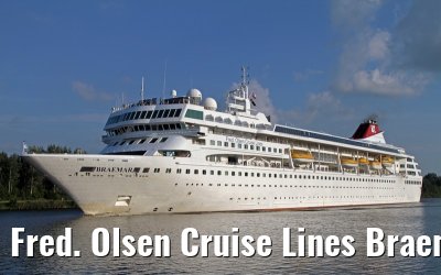 Fred. Olsen Cruise Lines Braemar, Kiel Canal, 28. August 2013