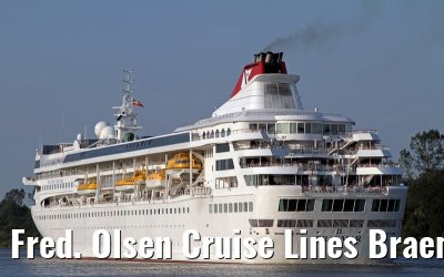 Fred. Olsen Cruise Lines Braemar, Kiel Canal, 28. August 2013