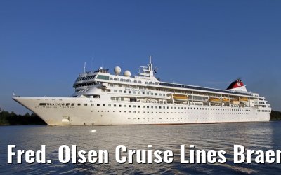 Fred. Olsen Cruise Lines Braemar, Kiel Canal, 28. August 2013
