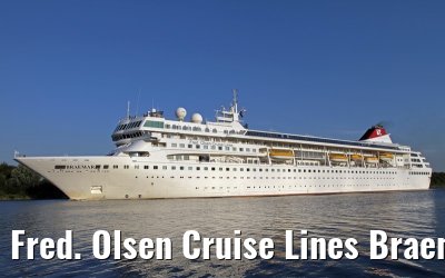 Fred. Olsen Cruise Lines Braemar, Kiel Canal, 28. August 2013