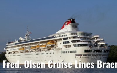 Fred. Olsen Cruise Lines Braemar, Kiel Canal, 28. August 2013