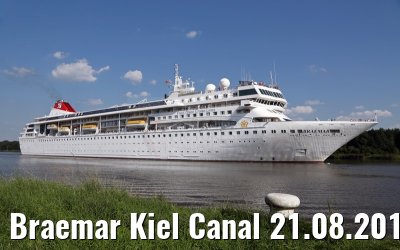 Braemar Kiel Canal 21.08.2015