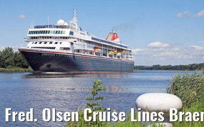 Fred. Olsen Cruise Lines Braemar NOK transit 21.07.2017
