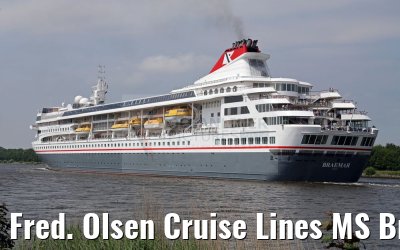 Fred. Olsen Cruise Lines MS Braemar 02.06.2016 Kiel Canal