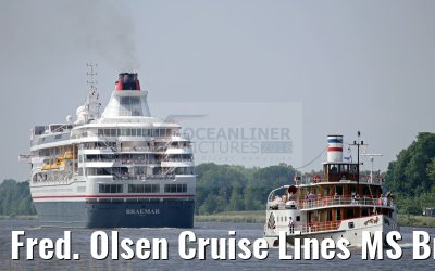 Fred. Olsen Cruise Lines MS Braemar 02.06.2016 Kiel Canal