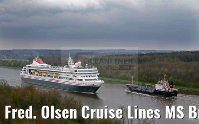 Fred. Olsen Cruise Lines MS Braemar 30.04.2016 Kiel Canal
