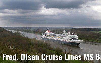 Fred. Olsen Cruise Lines MS Braemar 30.04.2016 Kiel Canal