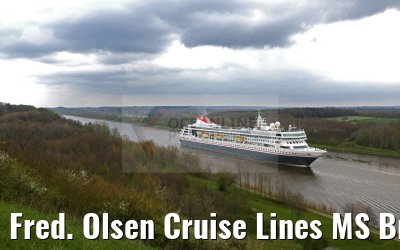 Fred. Olsen Cruise Lines MS Braemar 30.04.2016 Kiel Canal