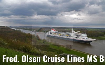 Fred. Olsen Cruise Lines MS Braemar 30.04.2016 Kiel Canal