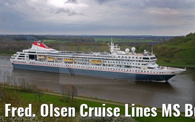 Fred. Olsen Cruise Lines MS Braemar 30.04.2016 Kiel Canal