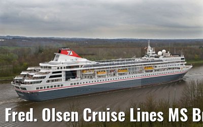 Fred. Olsen Cruise Lines MS Braemar 30.04.2016 Kiel Canal