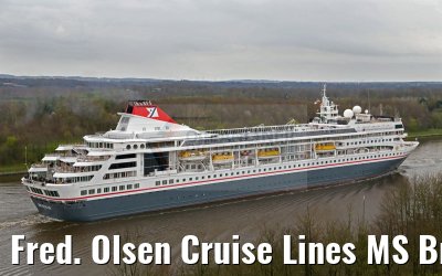 Fred. Olsen Cruise Lines MS Braemar 30.04.2016 Kiel Canal