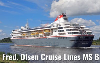 Fred. Olsen Cruise Lines MS Braemar Kiel Canal 21.07.2017