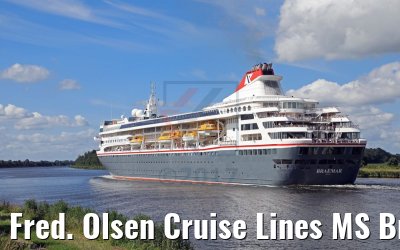 Fred. Olsen Cruise Lines MS Braemar Kiel Canal 21.07.2017