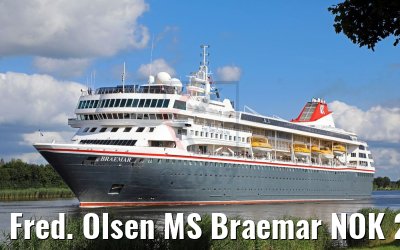 Fred. Olsen MS Braemar NOK 21.07.2017