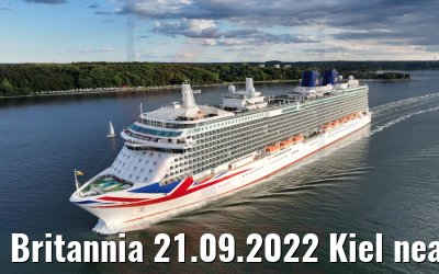 Britannia 21.09.2022 Kiel near Laboe