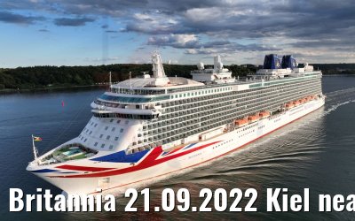 Britannia 21.09.2022 Kiel near Laboe
