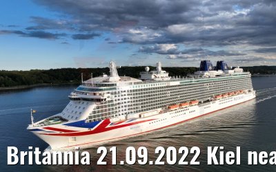 Britannia 21.09.2022 Kiel near Laboe