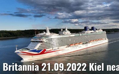 Britannia 21.09.2022 Kiel near Laboe