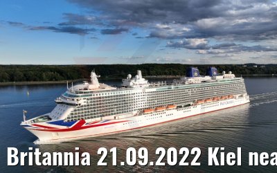 Britannia 21.09.2022 Kiel near Laboe