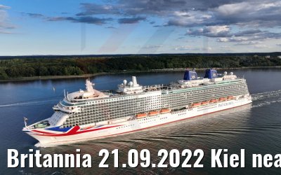 Britannia 21.09.2022 Kiel near Laboe