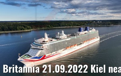 Britannia 21.09.2022 Kiel near Laboe
