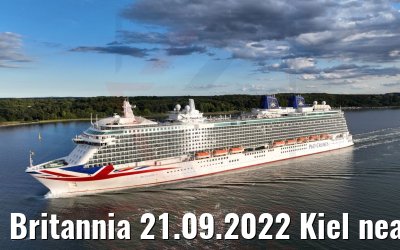 Britannia 21.09.2022 Kiel near Laboe