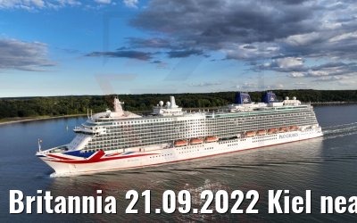 Britannia 21.09.2022 Kiel near Laboe
