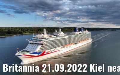 Britannia 21.09.2022 Kiel near Laboe