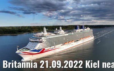 Britannia 21.09.2022 Kiel near Laboe