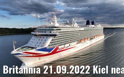 Britannia 21.09.2022 Kiel near Laboe