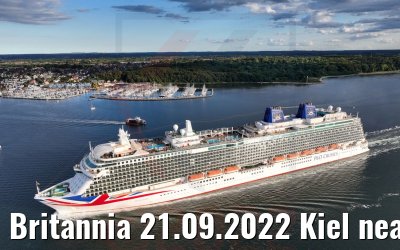 Britannia 21.09.2022 Kiel near Laboe