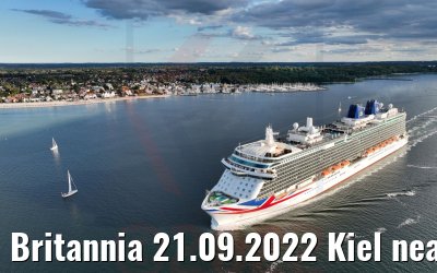 Britannia 21.09.2022 Kiel near Laboe