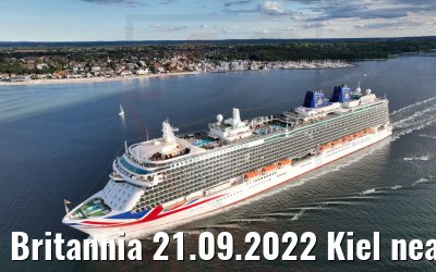 Britannia 21.09.2022 Kiel near Laboe