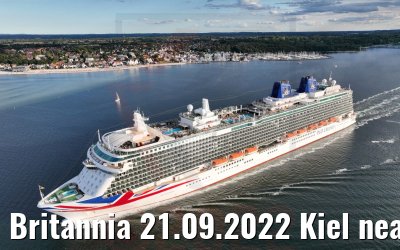 Britannia 21.09.2022 Kiel near Laboe