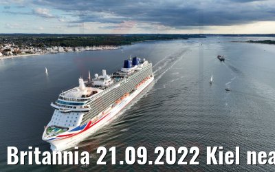 Britannia 21.09.2022 Kiel near Laboe