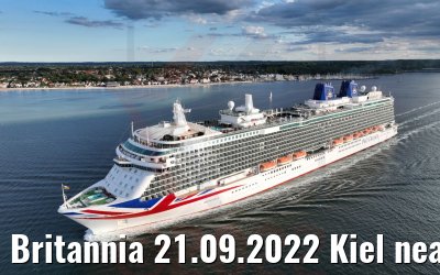 Britannia 21.09.2022 Kiel near Laboe