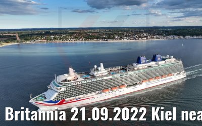 Britannia 21.09.2022 Kiel near Laboe