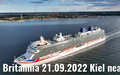 Britannia 21.09.2022 Kiel near Laboe