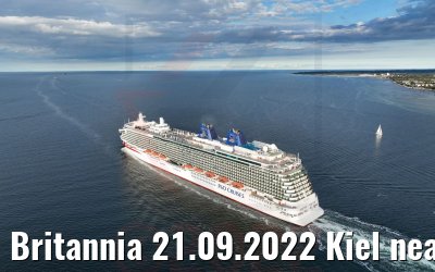 Britannia 21.09.2022 Kiel near Laboe