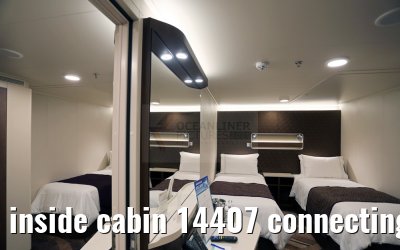 inside cabin 14407 connecting with 14403