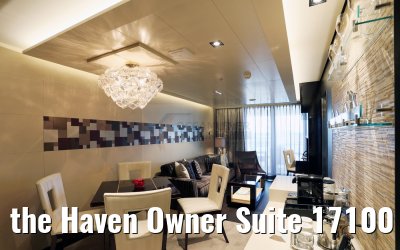the Haven Owner Suite 17100 living area