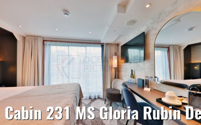 Cabin 231 MS Gloria Rubin Deck