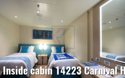 Inside cabin 14223 Carnival Horizon