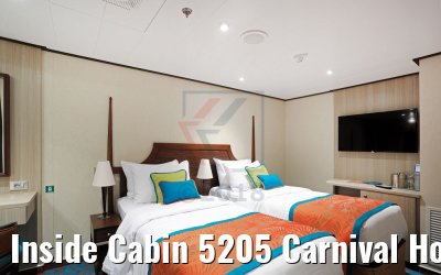 Inside Cabin 5205 Carnival Horizon