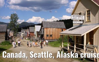 Canada, Seattle, Alaska cruise CELEBRITY INFINITY August 2008