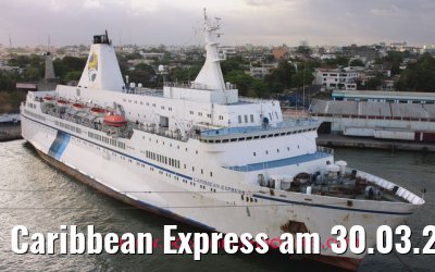 Caribbean Express am 30.03.2008 in Santo Domingo